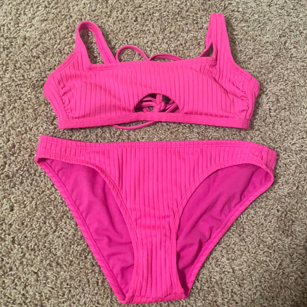 Hot Pink Bikini Set